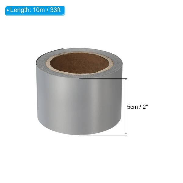 Reflective Tape, Heat Transfer Vinyl Film Iron on Tape for Clothing 2"x